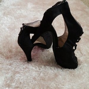 Lsenboye Black Womens Shoes